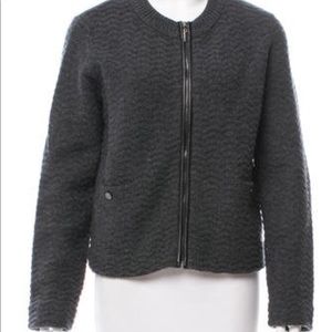 Tory Burch zip up sweater